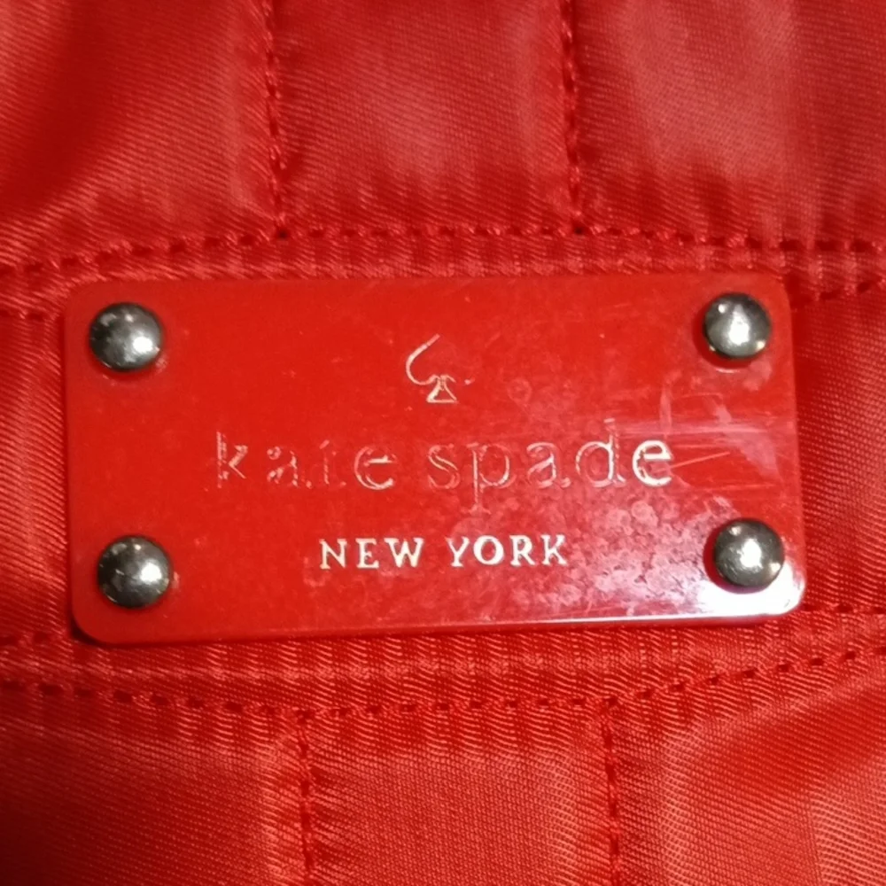 Kate Spade quilted tablet sleeve- Persimnon